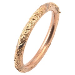 Armreif aus 18 Karat Roségold im viktorianischen Stil
