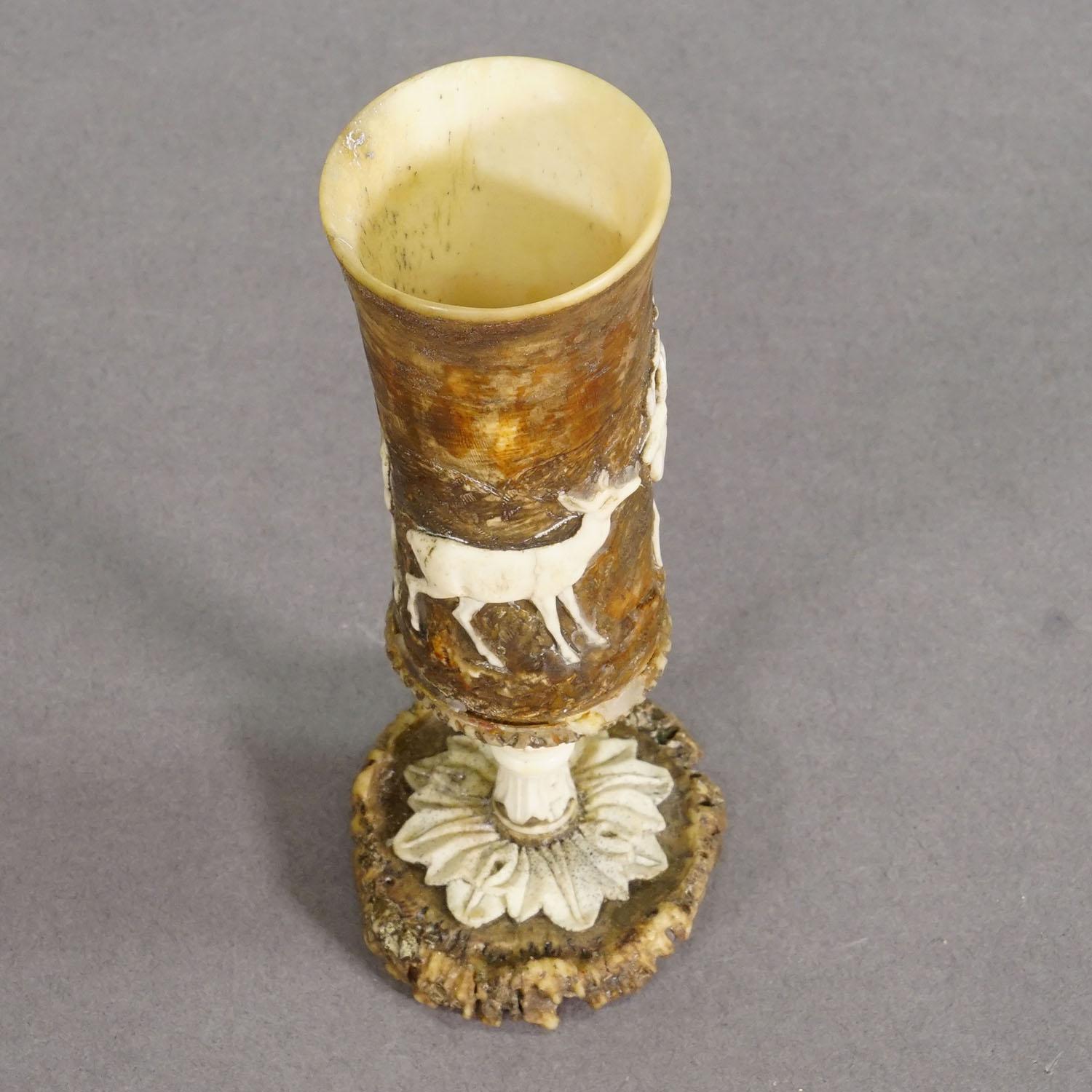 Copa rústica victoriana para beber Black Forest, Alemania, década de 1860 Alemán en venta