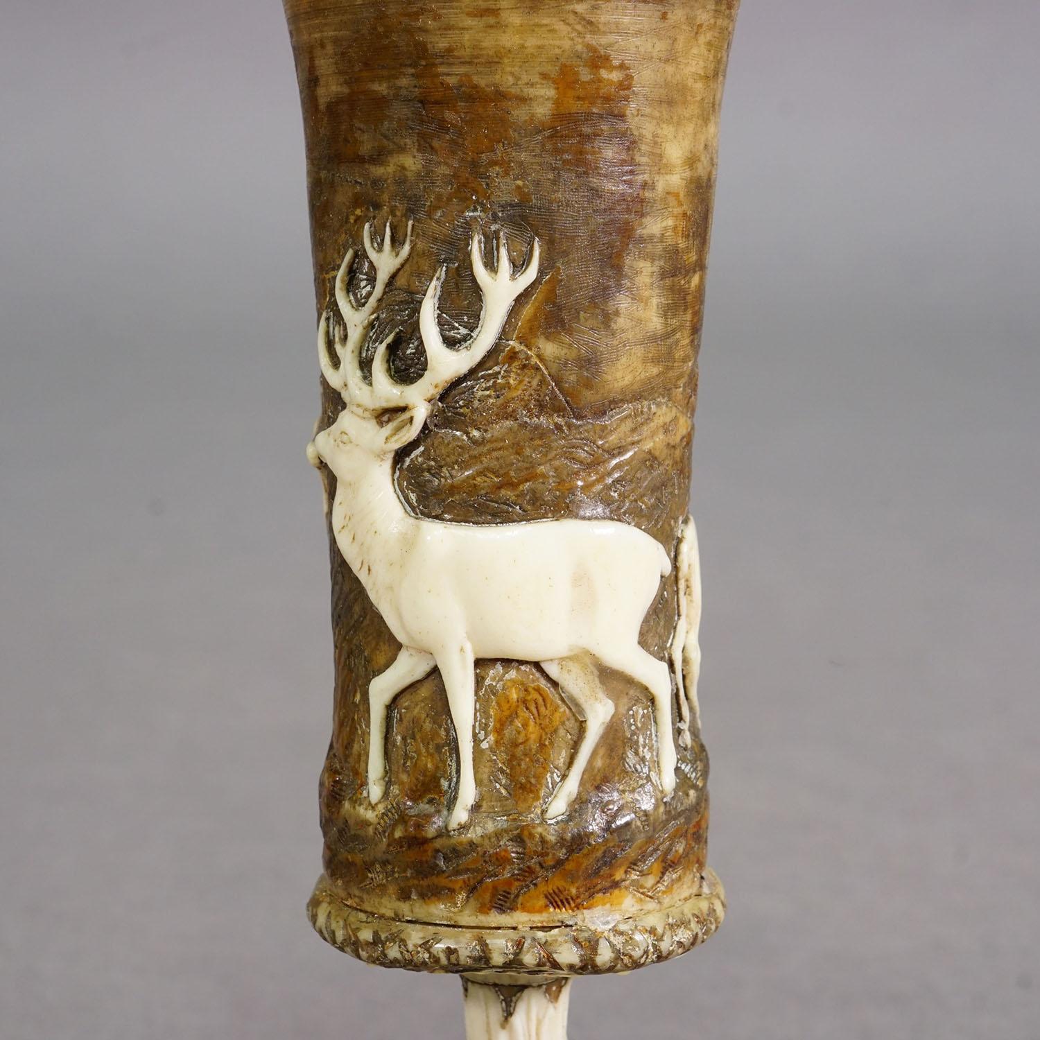 Copa rústica victoriana para beber Black Forest, Alemania, década de 1860 Asta en venta