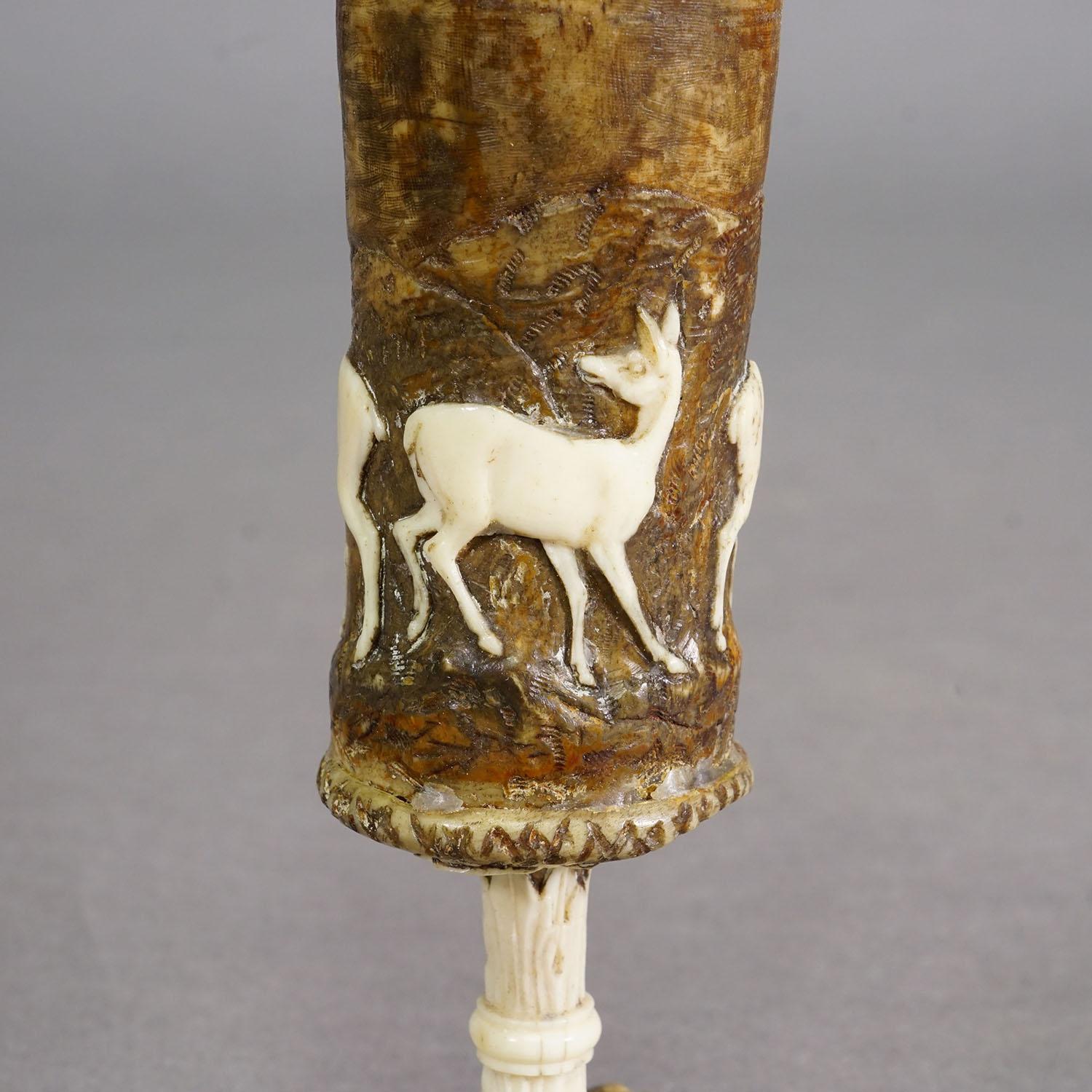 Copa rústica victoriana para beber Black Forest, Alemania, década de 1860 en venta 1