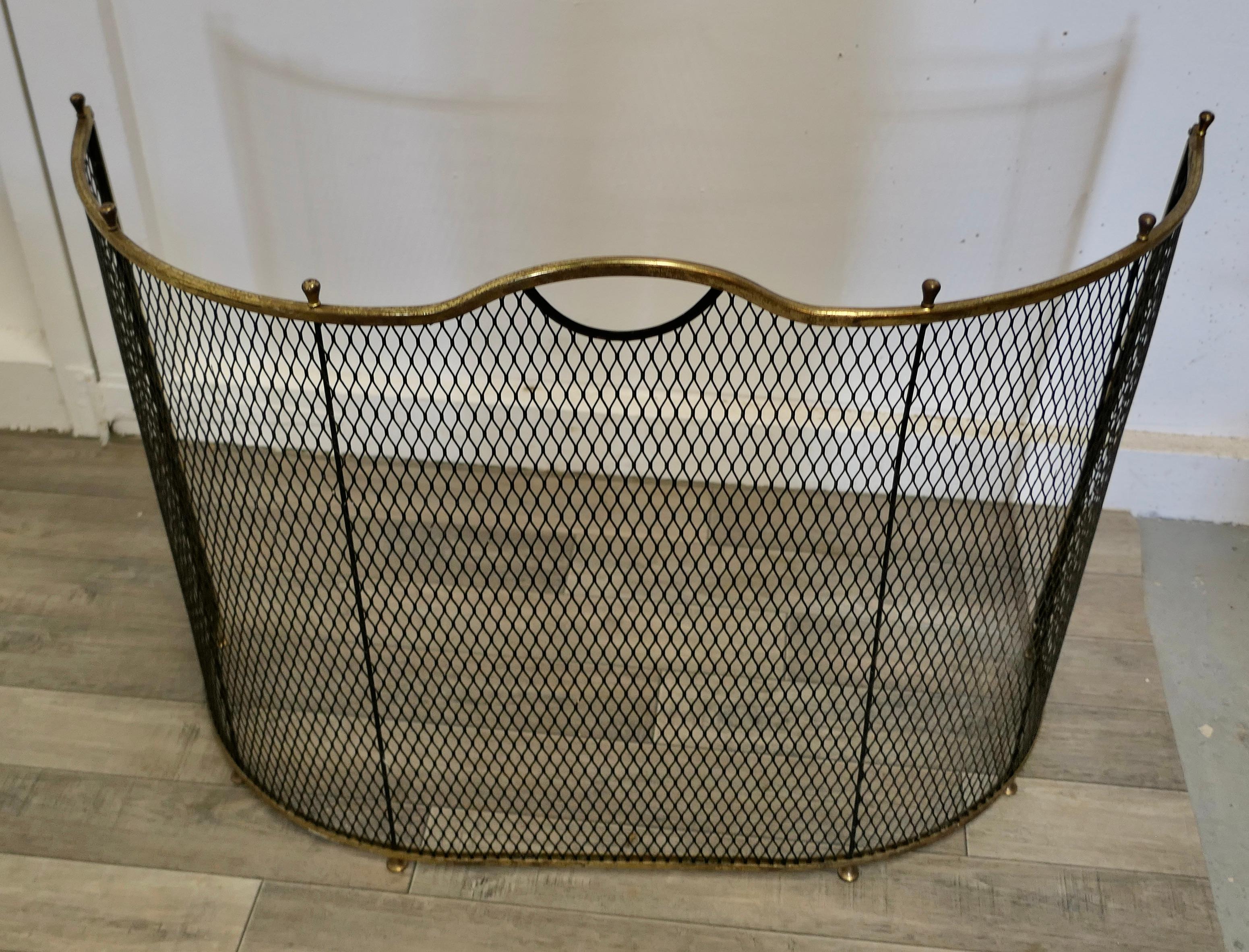 curved fire guard