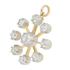 A Victorian diamond-set pendant