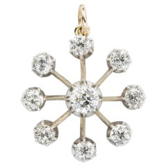 A Victorian diamond-set pendant