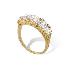 Victorian Five-Stone Diamond Ring
