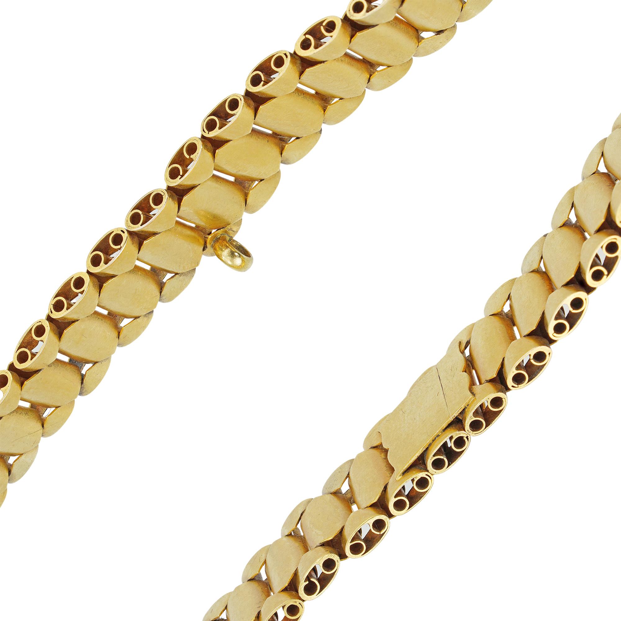 Viktorianische Halskette mit Goldkragen im Zustand „Hervorragend“ im Angebot in London, GB