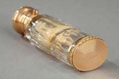 Victorian Gold Double-Ended Crystal Scent Bottle