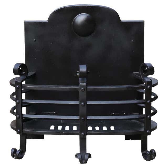 Victorian Antique Iron Fire Brazier For Sale at 1stDibs