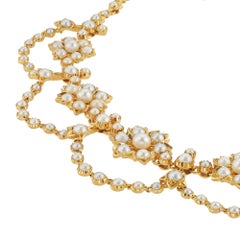 Un collier victorien composé de demi-perles