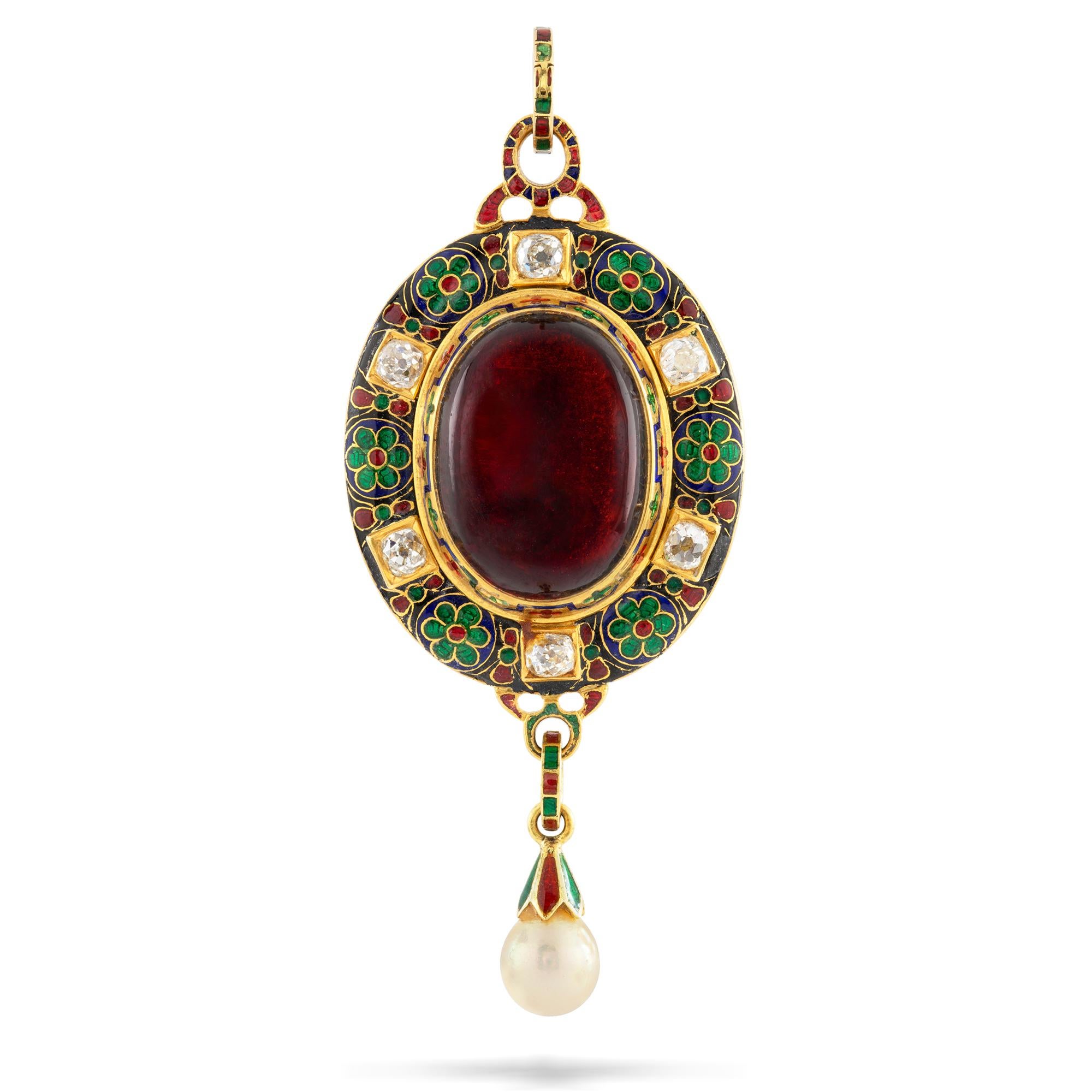Victorian Holbeinesque Pendant For Sale at 1stDibs | holbeinesque jewellery