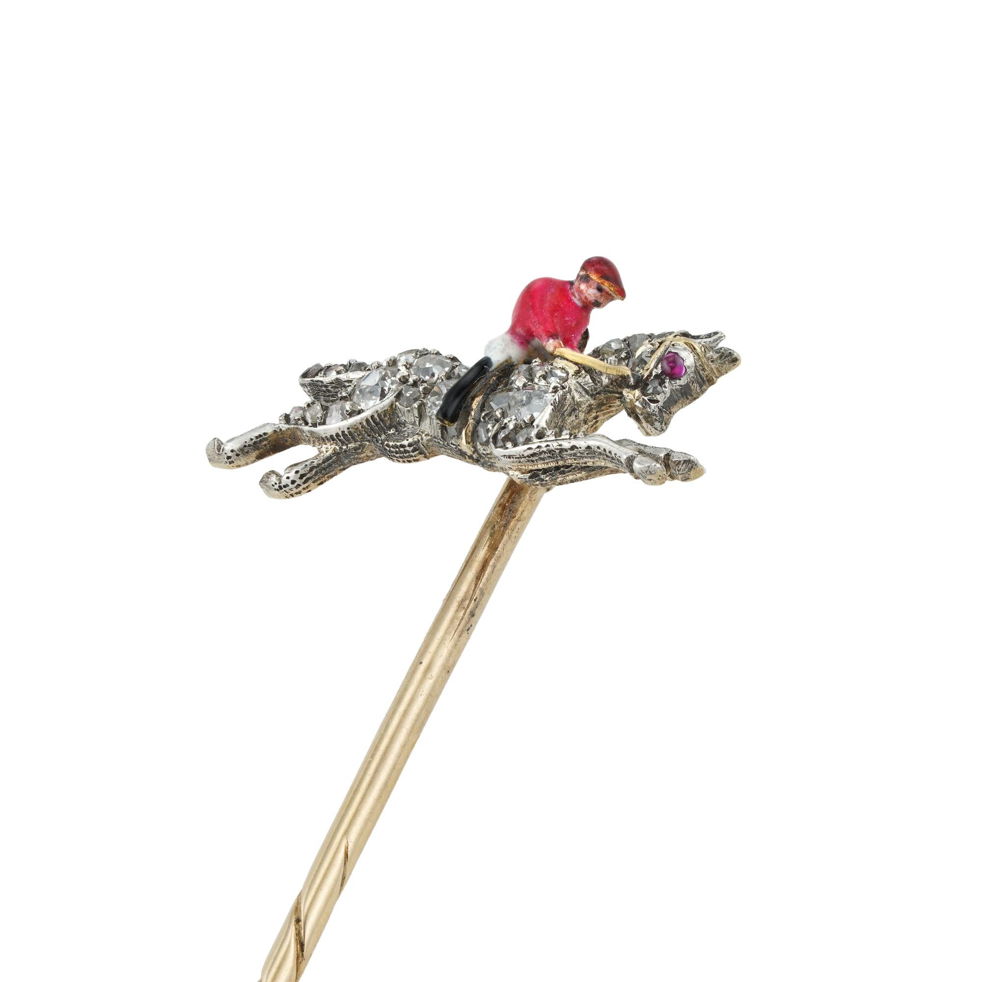 horse jockey stick