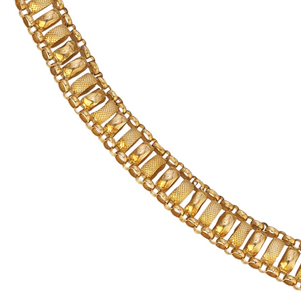 Early Victorian Victorian Long Yellow Gold Chain