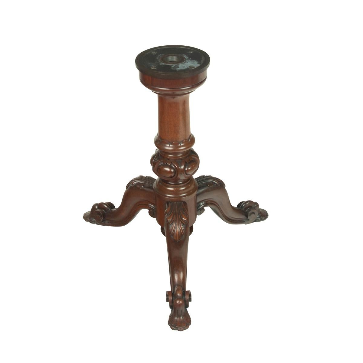 19th Century Victorian Mahogany Revolving Display Table For Sale