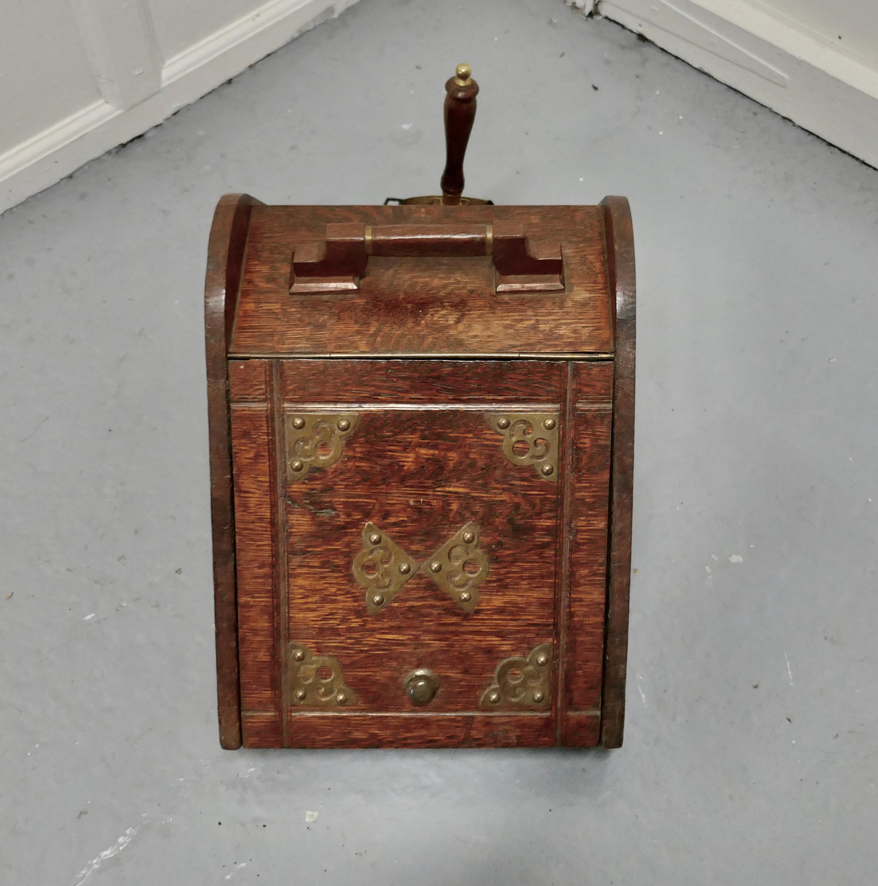 antique coal box