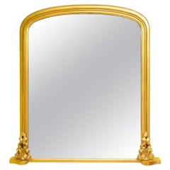 Used Victorian Overmantle Mirror