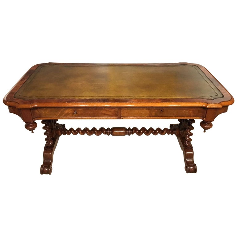 Victorian Period Figured Walnut Antique Coffee Table at 1stDibs