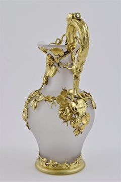 A victorian Silver-Gilt Mounted Claret Jug Ewer