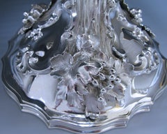 Victorian Silver Vase Made in 1838 by Robinson, Edkins & Aston