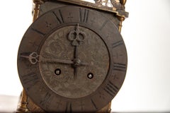 Victorian Striking Lantern Clock by Peerless of England