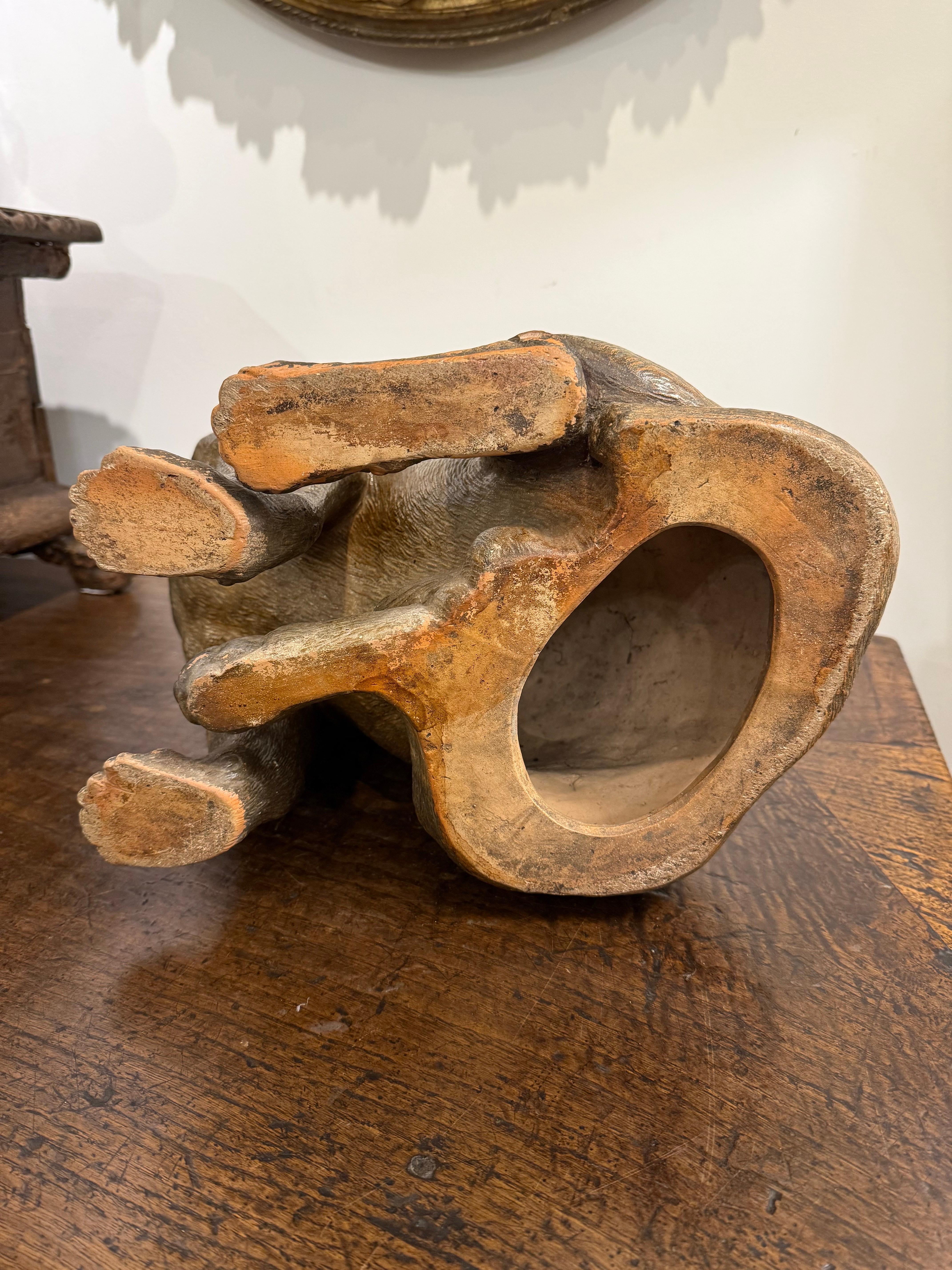 Modello vittoriano in terracotta di un bulldog, XIX secolo in vendita 6