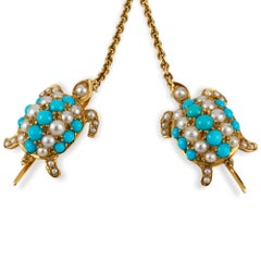 Victorian Turtle Scatter Pin Brooch