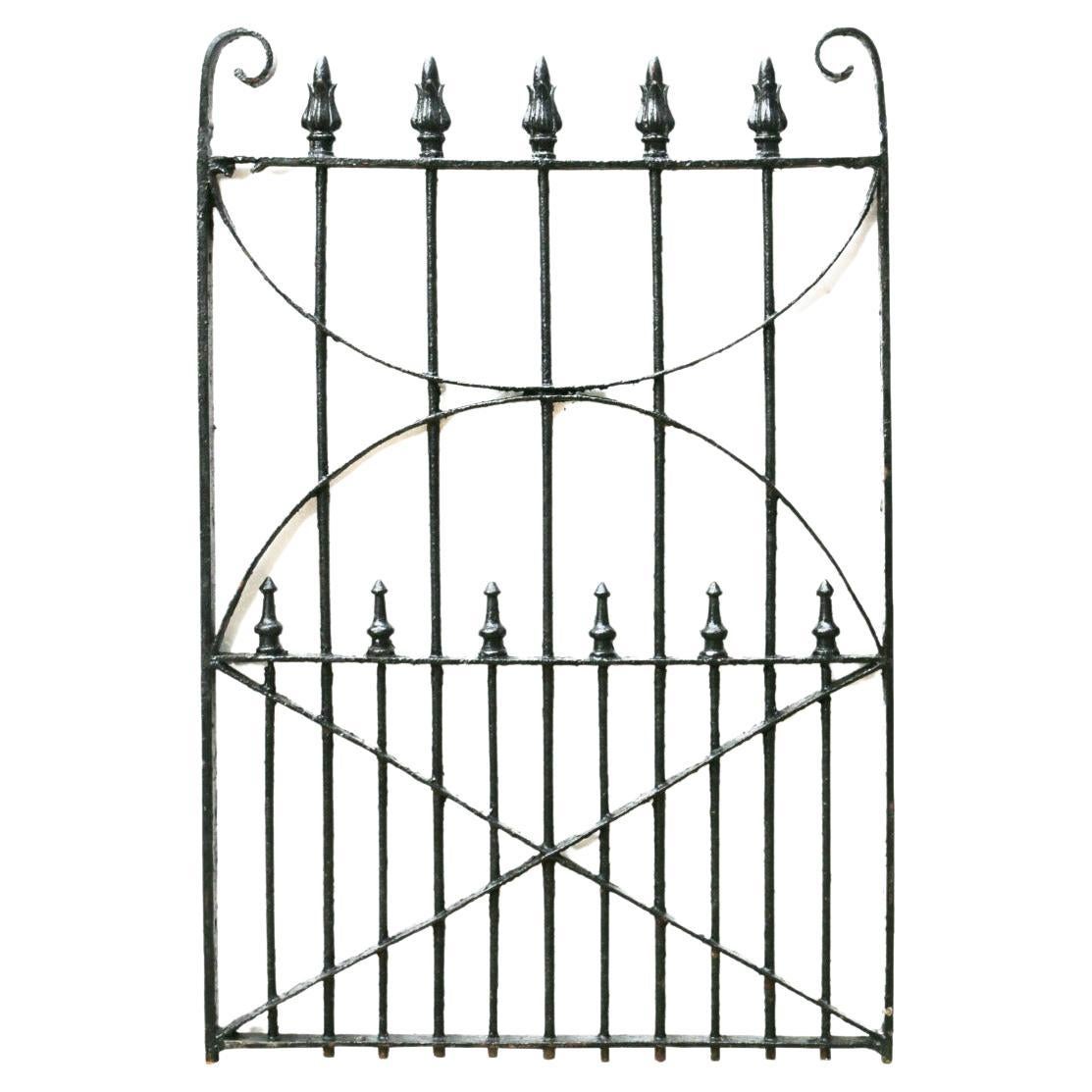 Antique Wrought Iron Garden Gate at 1stDibs antique garden gates