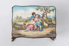 Viennese Gilt Bronze & Enamel Six-Pieces Miniature Salon Suite