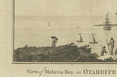 A View of Matavai Bay from One Tree Hill in Tahiti, circa 1785
