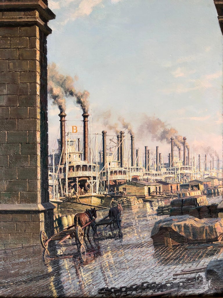 "A View of St Louis" by John Stobart For Sale at 1stDibs john stobart