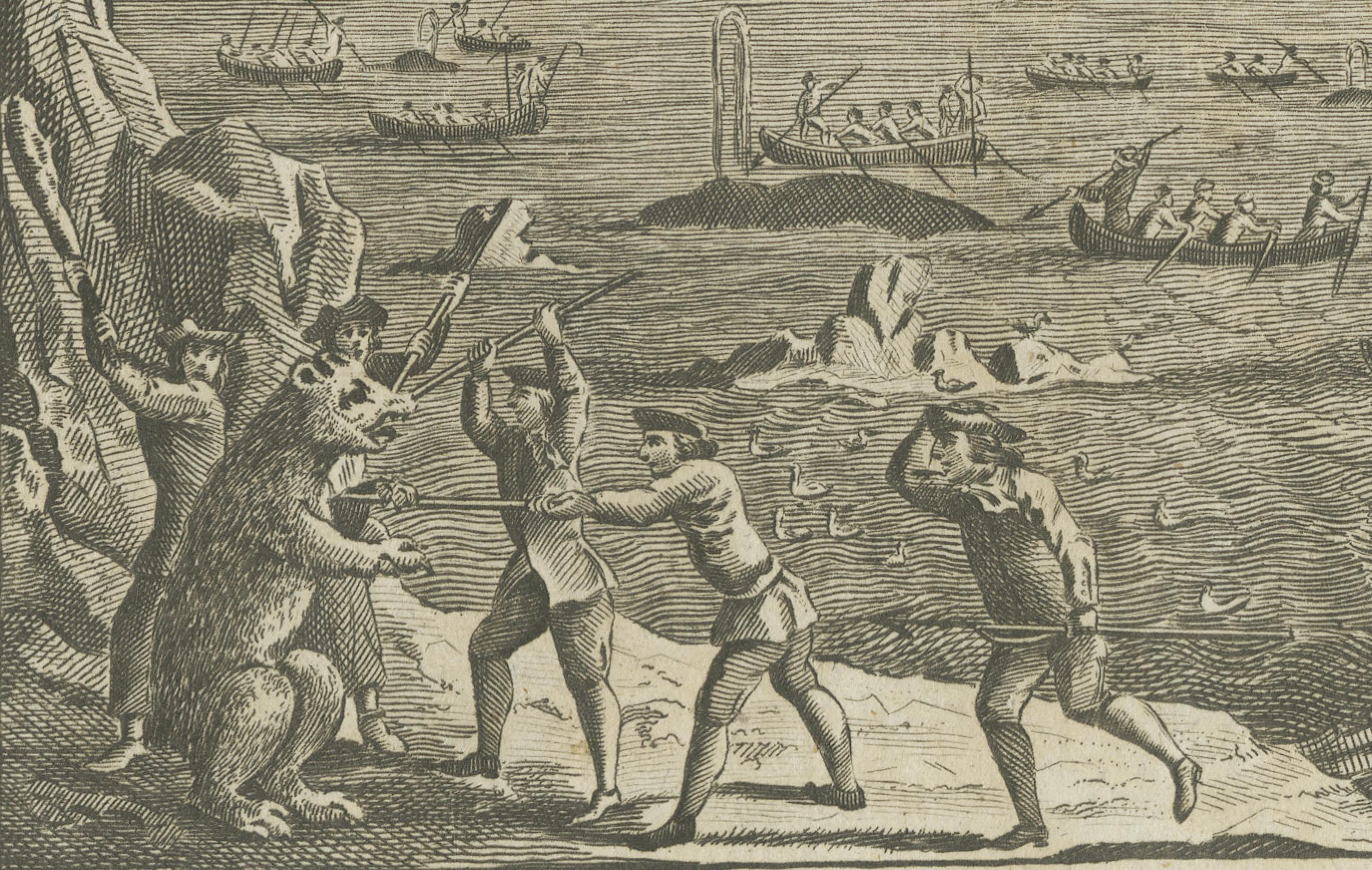 Paper A View of the Whale-Fishery and the Manner of Killing Bears near Greenland, 1778 For Sale