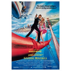 Poster del film svedese A View to a Kill del 1985