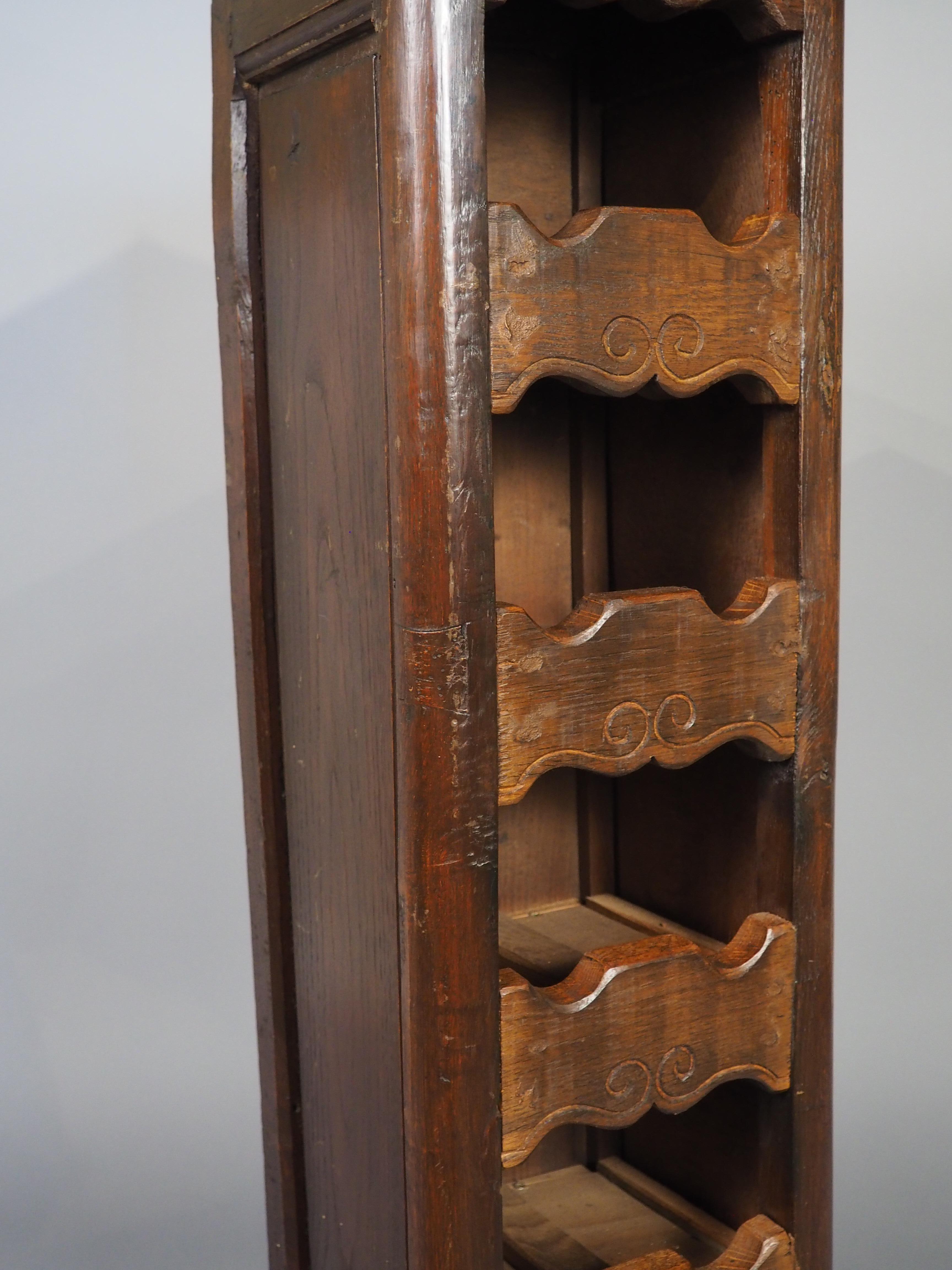 Ein Vintage 10-Flasche Französisch Wein Carrier aus wiederverwendetem Holz im Angebot 6