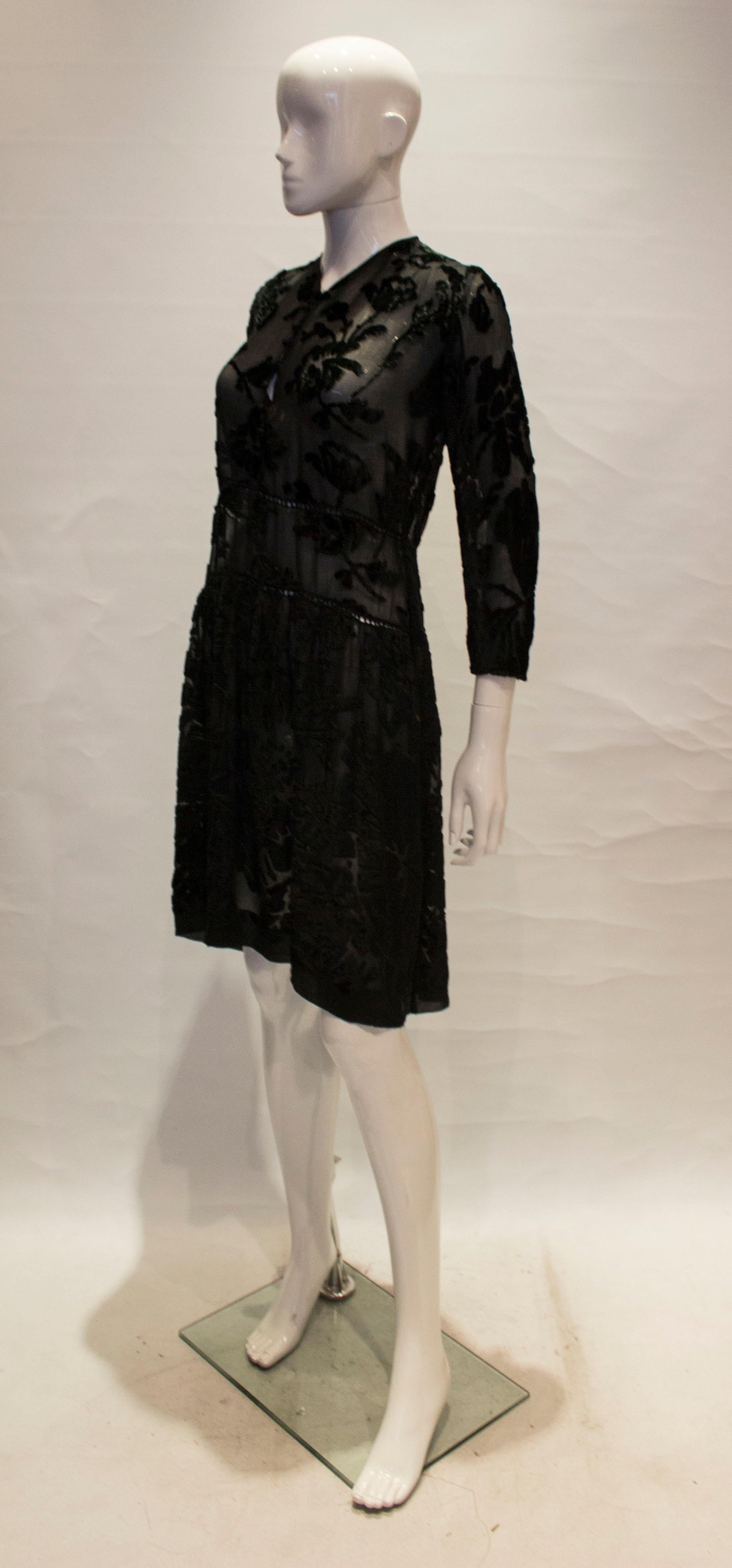 1920s little black dress