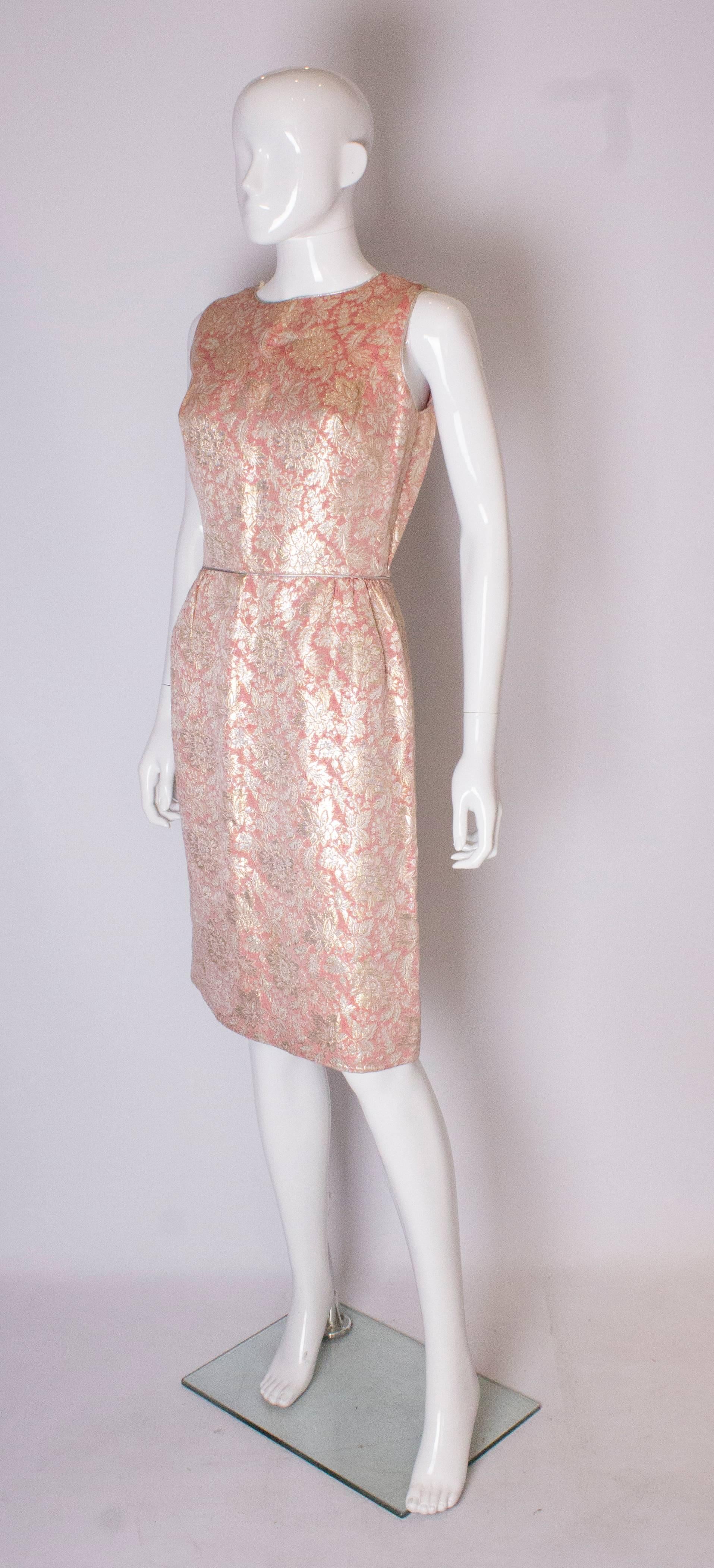 vintage brocade dress