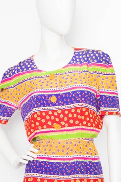 A Vintage 1980s Givenchy Couture Silk Dress XS