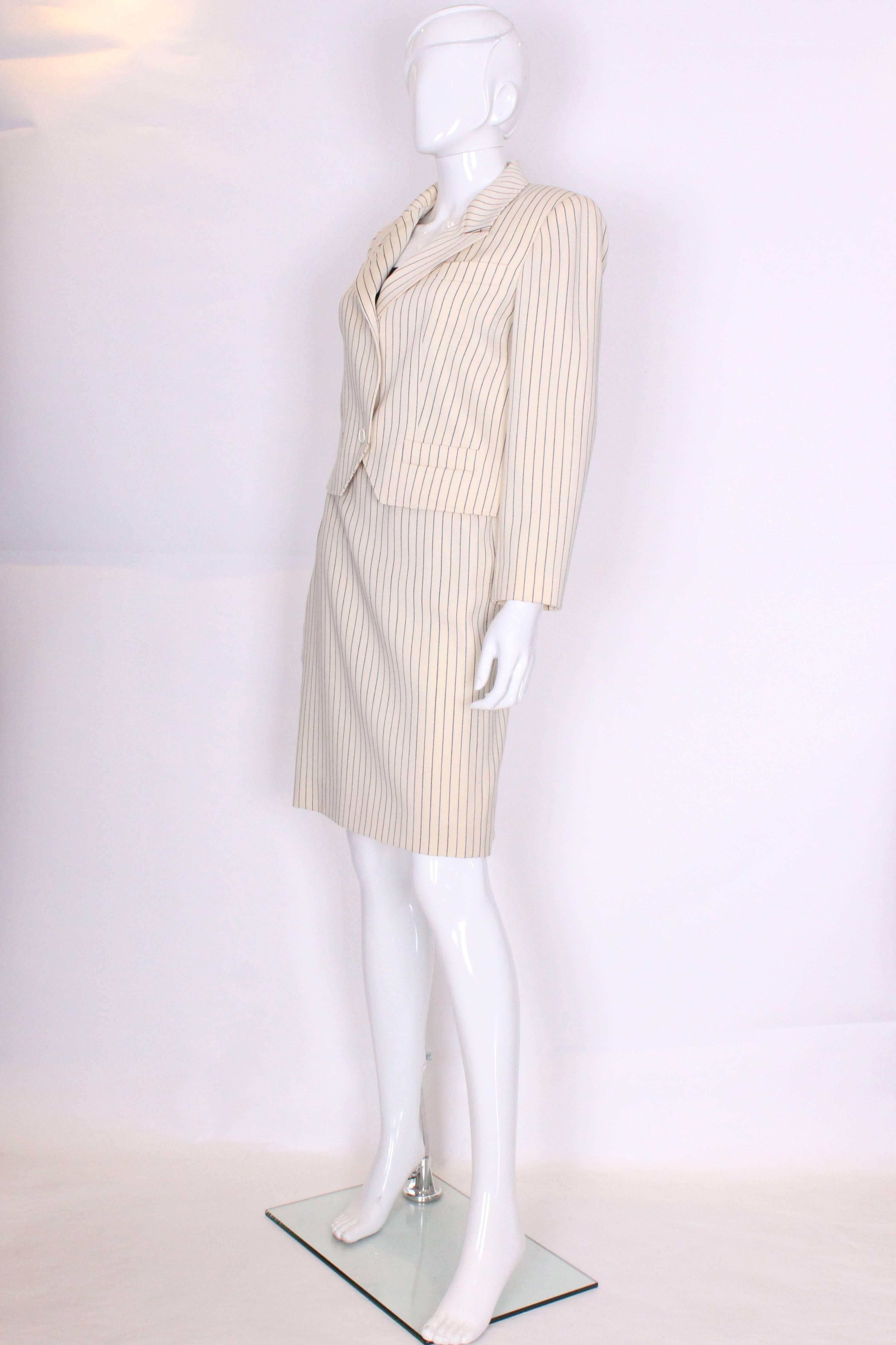 dior vintage suit