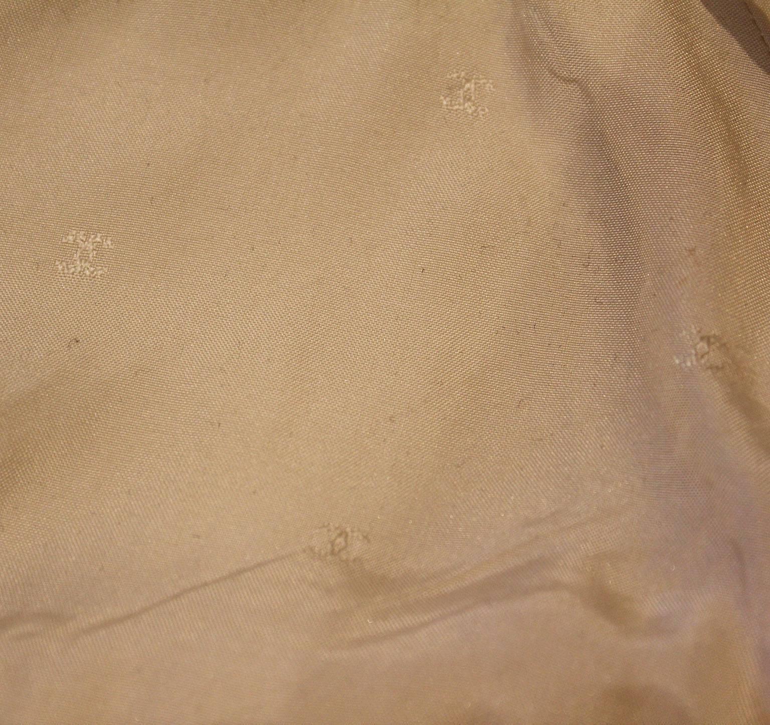 Women's A vintage 1990s cream Chanel Silk Pleated Skirt