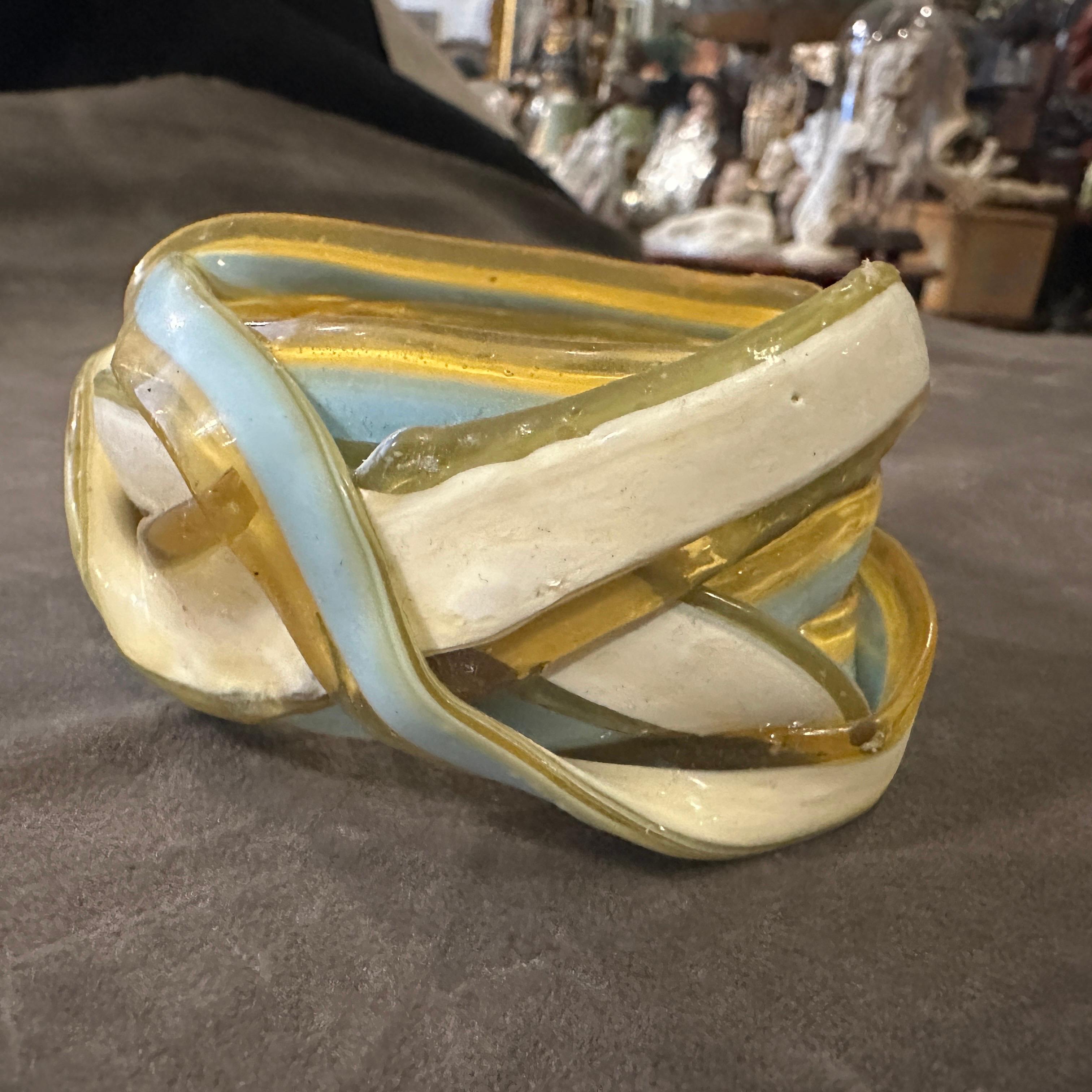 A Vintage 2016 Century Rubber Bangle Bracelet by Gaetano Pesce for Corsi Design For Sale 4