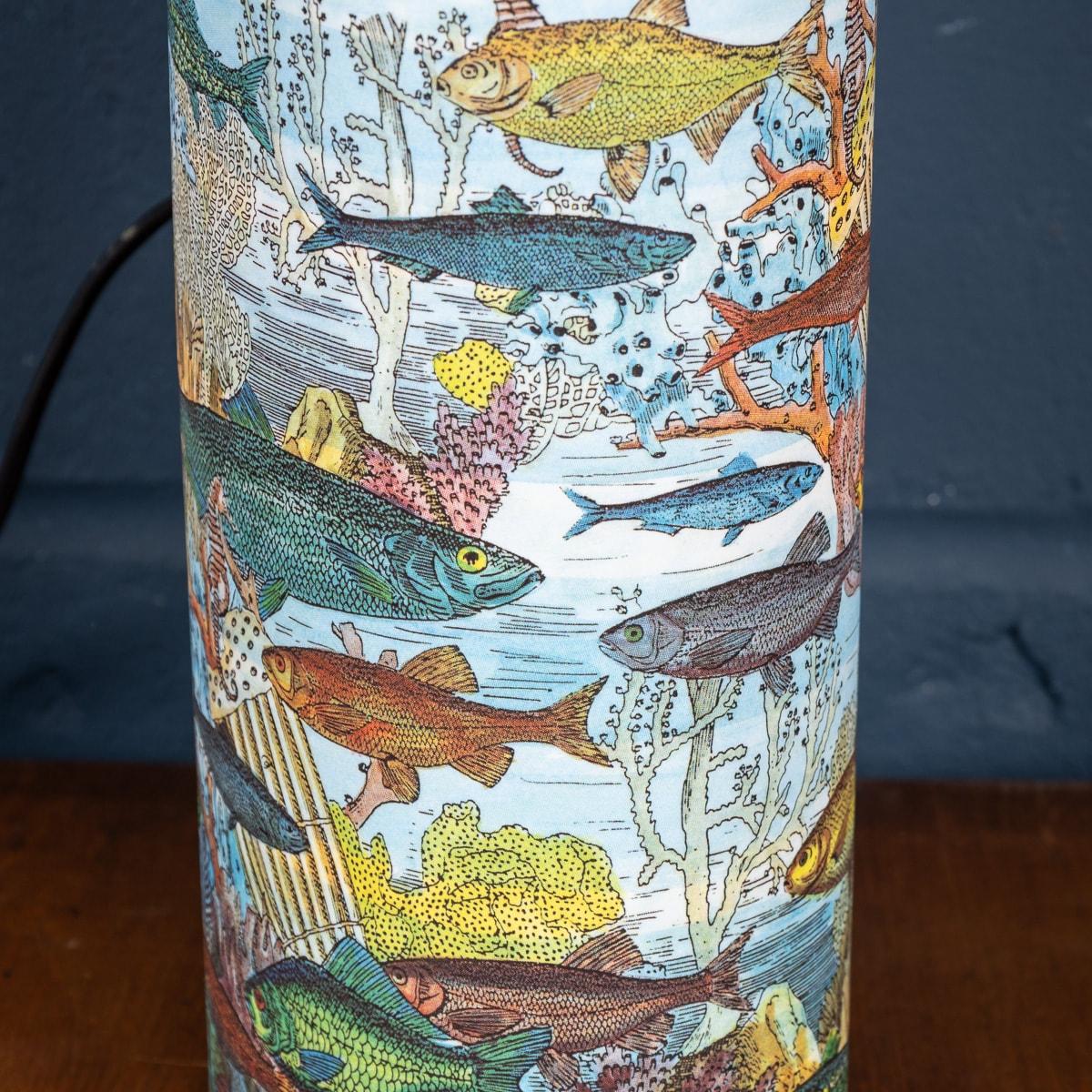 A Vintage 20th Century Italian Table Lamp By Fornasetti 5