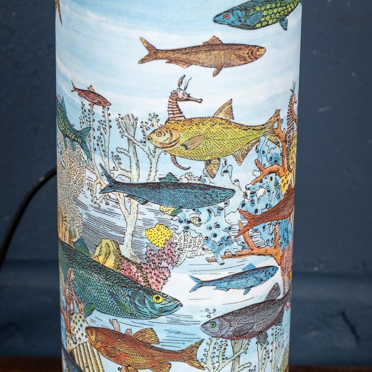 A Vintage 20th Century Italian Table Lamp By Fornasetti 6