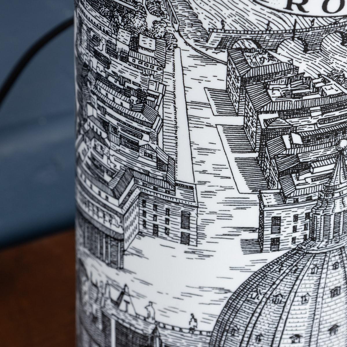 A Vintage 20th Century Italian Table Lamp By Fornasetti 6