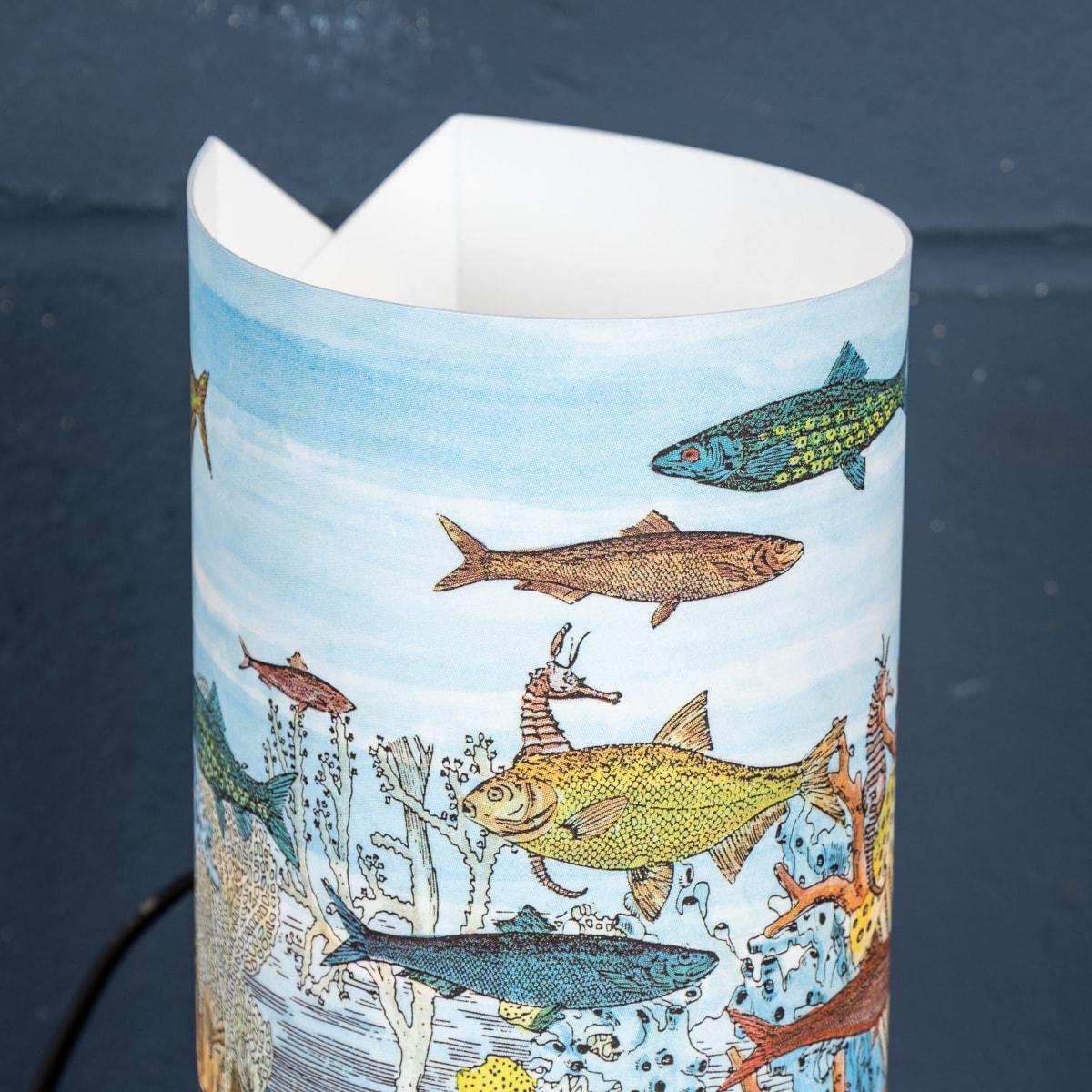 A Vintage 20th Century Italian Table Lamp By Fornasetti 7