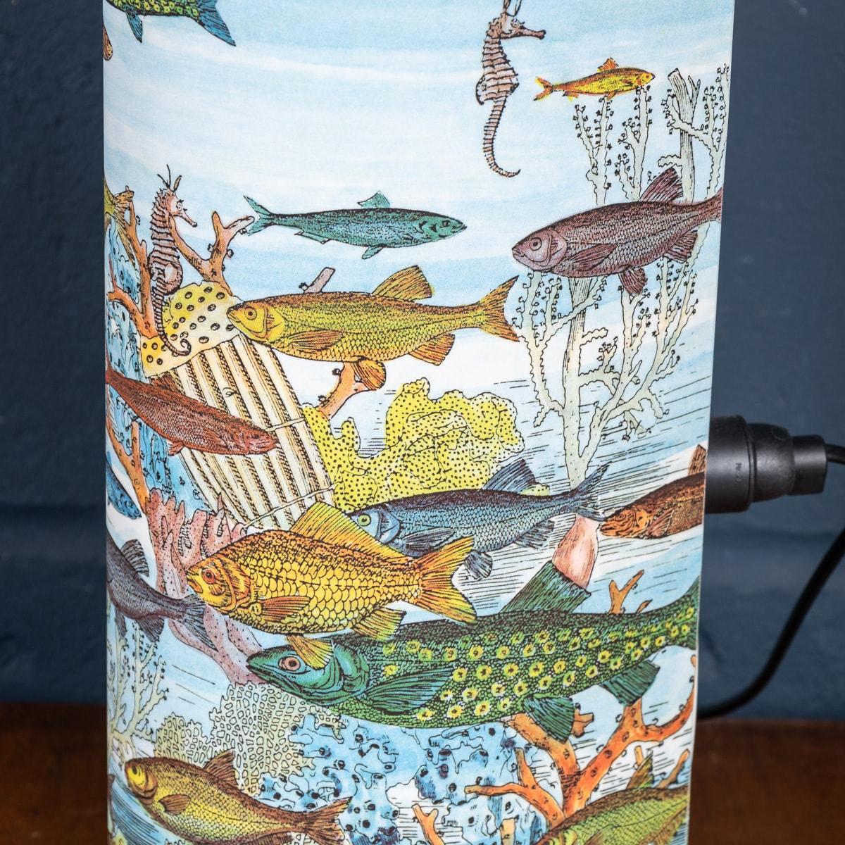 A Vintage 20th Century Italian Table Lamp By Fornasetti 9