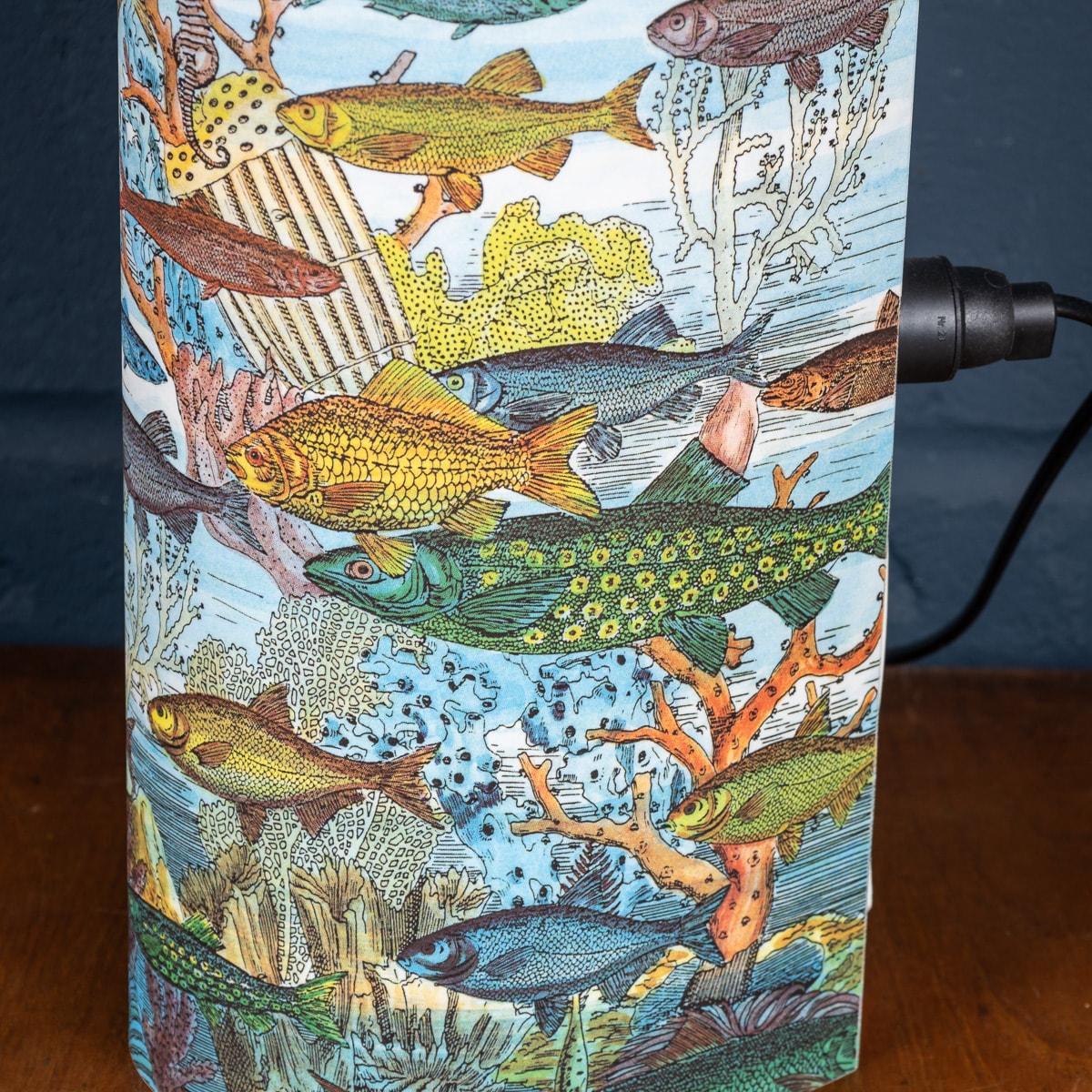 A Vintage 20th Century Italian Table Lamp By Fornasetti 10