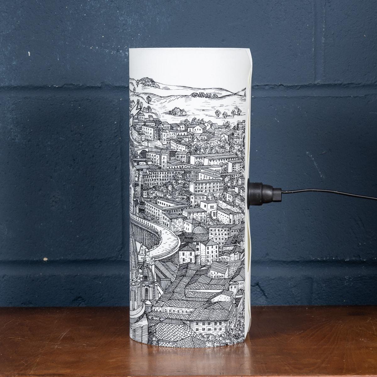 Other A Vintage 20th Century Italian Table Lamp By Fornasetti