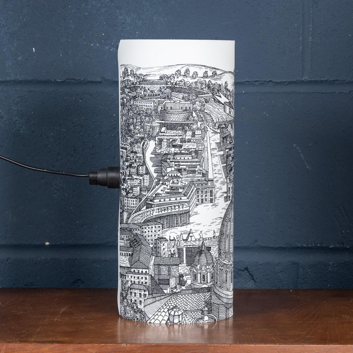 Plexiglass A Vintage 20th Century Italian Table Lamp By Fornasetti