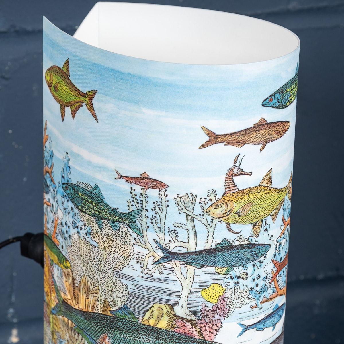 A Vintage 20th Century Italian Table Lamp By Fornasetti 3