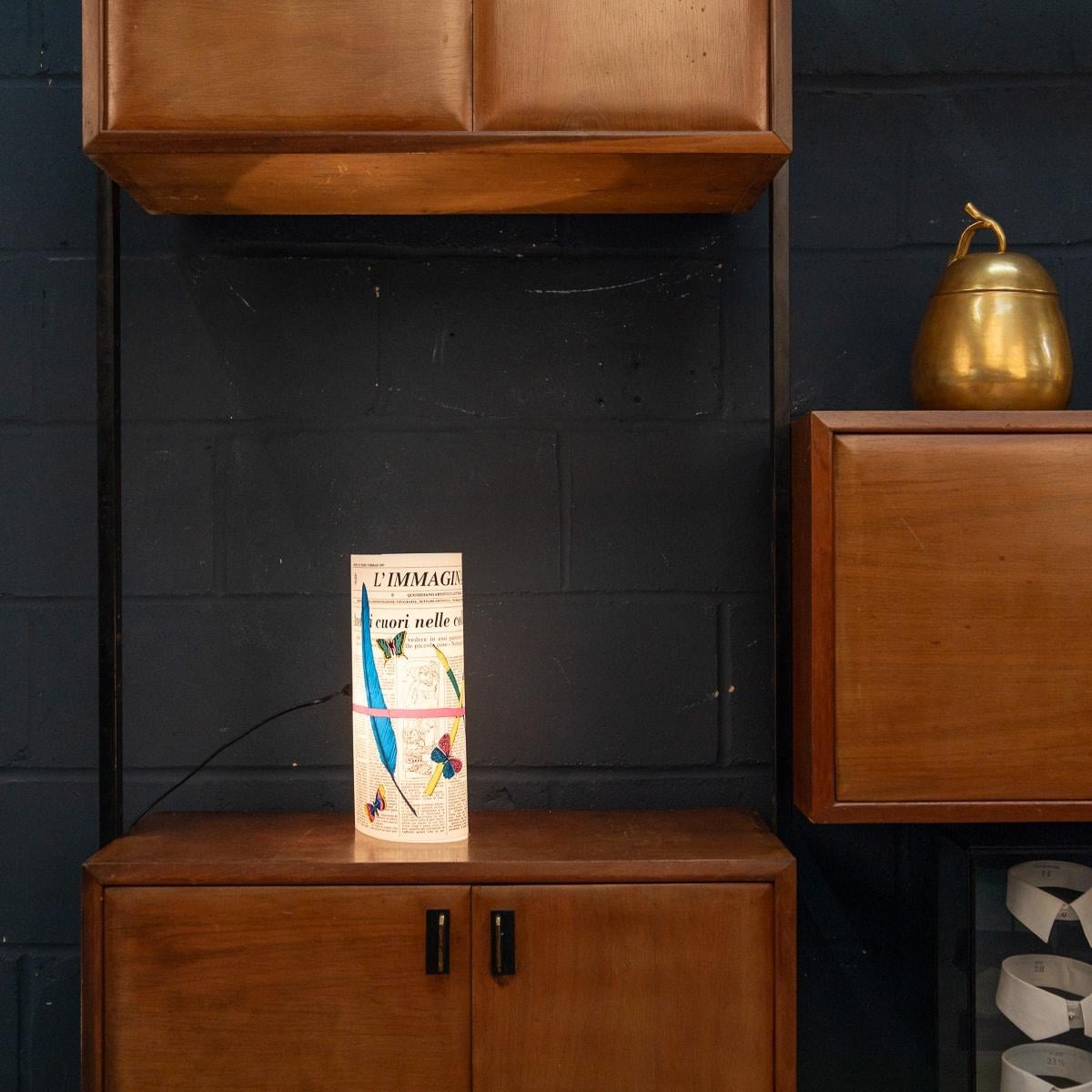 Una lampada da tavolo italiana vintage del XX secolo di Fornasetti 1