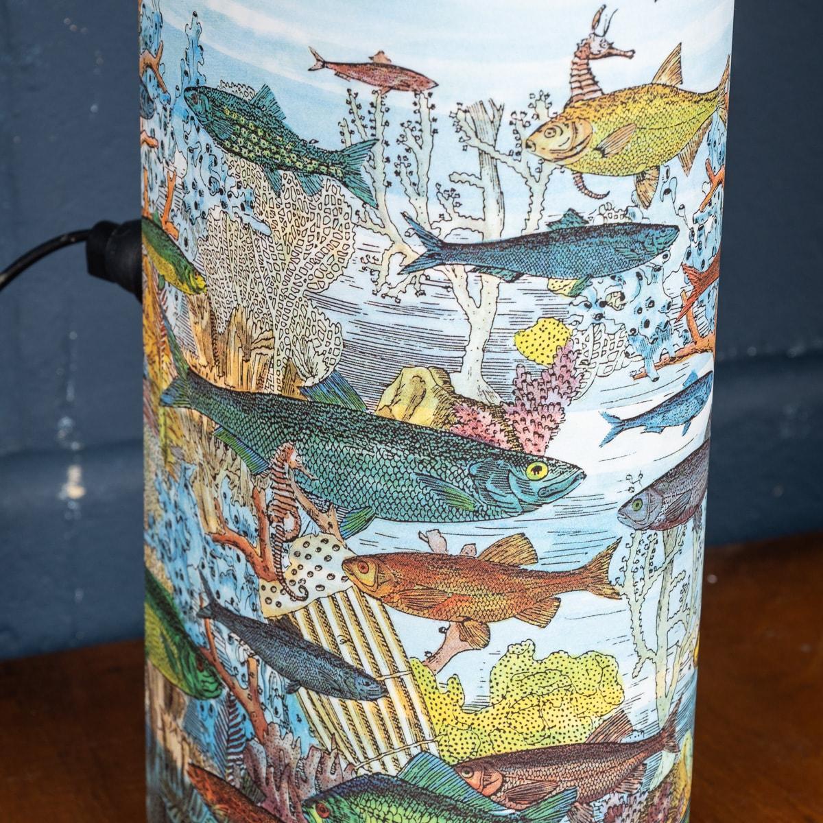 A Vintage 20th Century Italian Table Lamp By Fornasetti 4