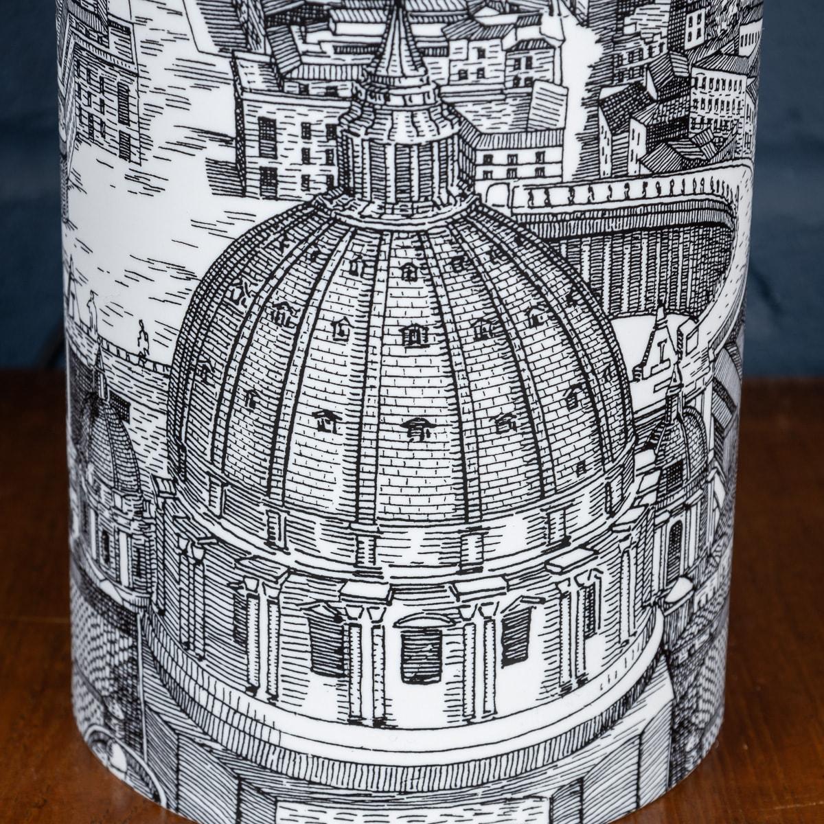 A Vintage 20th Century Italian Table Lamp By Fornasetti 4