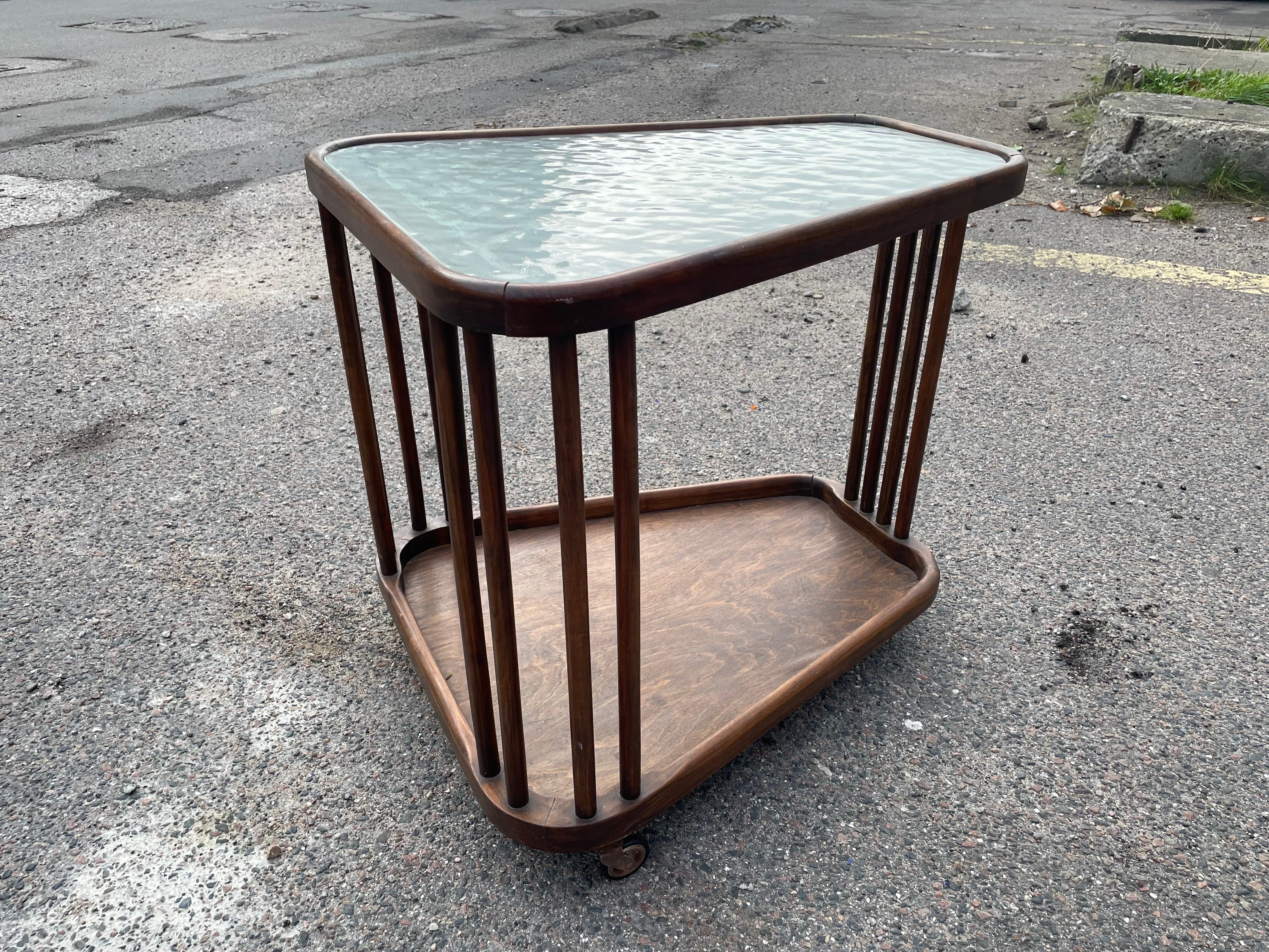 Danish a vintage Art deco bar cart from the 1950´s For Sale